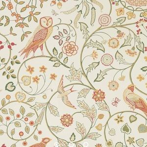 Morris & Co. NEWILL IVORY SAGE 1 double roll wallpaper